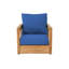 Stilijan Teak 5 - Person Patio Conversation Set with Sunbrella® Cushions-236674957