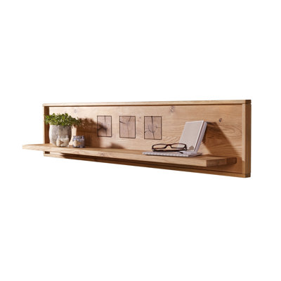 Ahoskie Solid Wood Accent Shelf