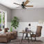 Ventilateur de plafond 52 po avec chaînes Inland Seas-1292136307