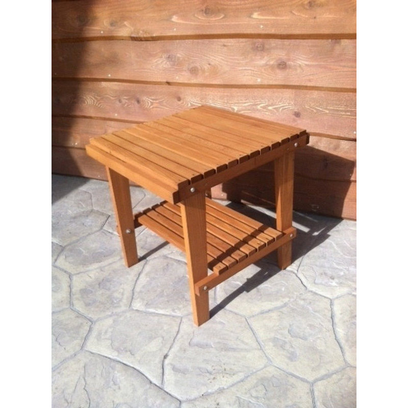 Aleeshia Cedar Coffee Table, Amish-made, Red, 18" H x 35" W x 18" L
