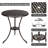 Damekia 2 - Person Three Leg Dining Set-194330439
