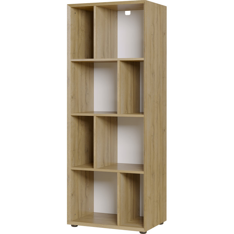Aadham 145cm H x 54cm W Standard Bookcase