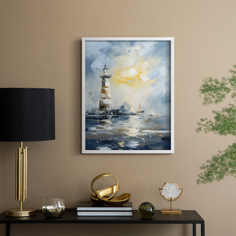 "NAUTICAL Series Dxi", H 11 po x l 9 po, Blanc