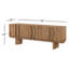 Pickford Media Console - Dusted Oak Veneer