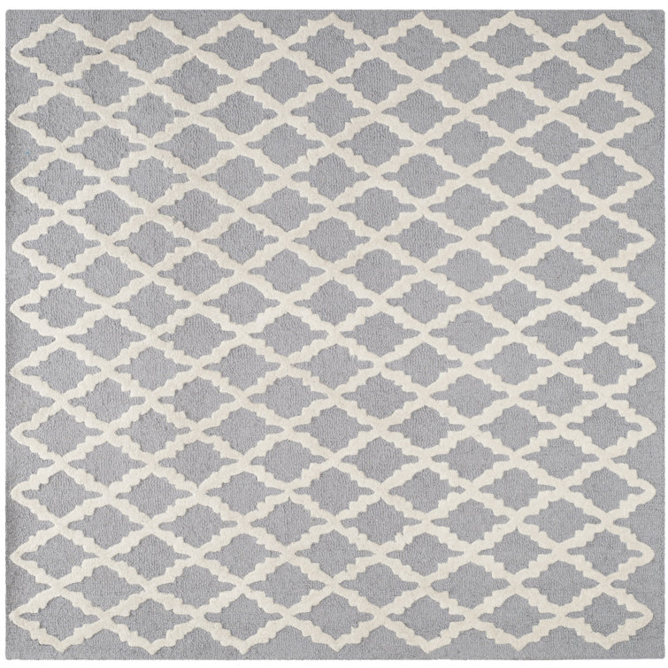Cannen Hand Tufted Wool Geometric Rug