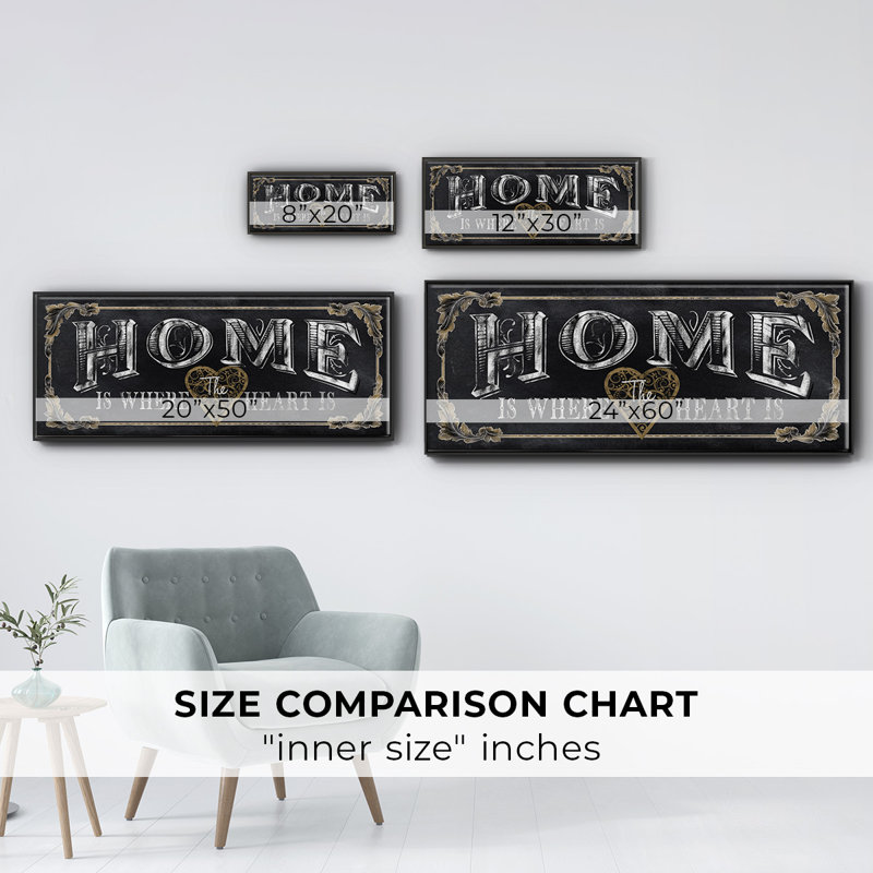 Home- Framed Canvas