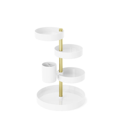 Pirouette Polystyrene Makeup Organizer
