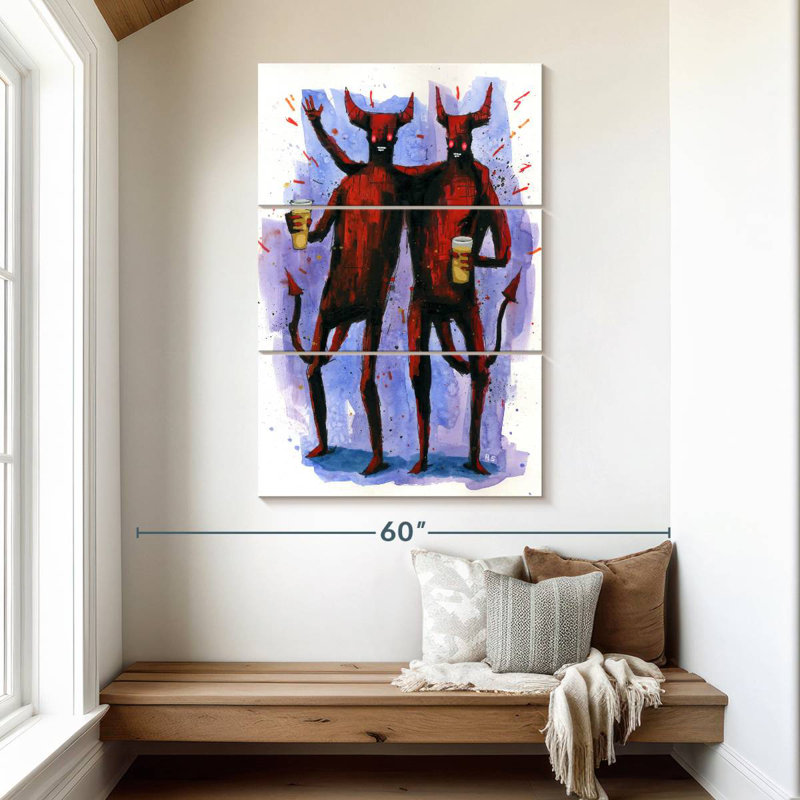 Helluva Good Time, 50" H x 32" W