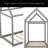 Twin Size Wooden House Bed-1411228544