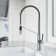 Livingston 24" H 1-handle DockLock™ Pull-Down 2-Function Sprayer Kitchen Faucet