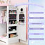 Armoire pour enfants avec armoire à bijoux, rangement avec miroir et tablettes pour enfants-50569592
