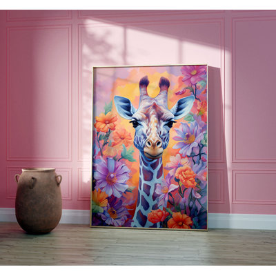 Tropical Animal Giraffe - No Frame Print