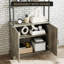 187cm H x 80.1cm W Metal Standard Bookcase