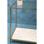 Adrainne 125 cm W Glass Top Console Table
