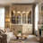 102'' H X 71'' W Display Bookcase Cabinet With Tempered Glass Doors