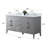 Chambery 60" Double Sink Bathroom Vanity with Engineered Marble Top-94811327-94811324