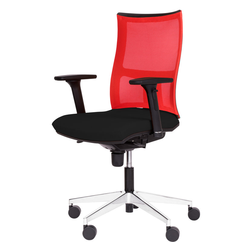 Office Chair, Rot, Verstellbare Armlehnen