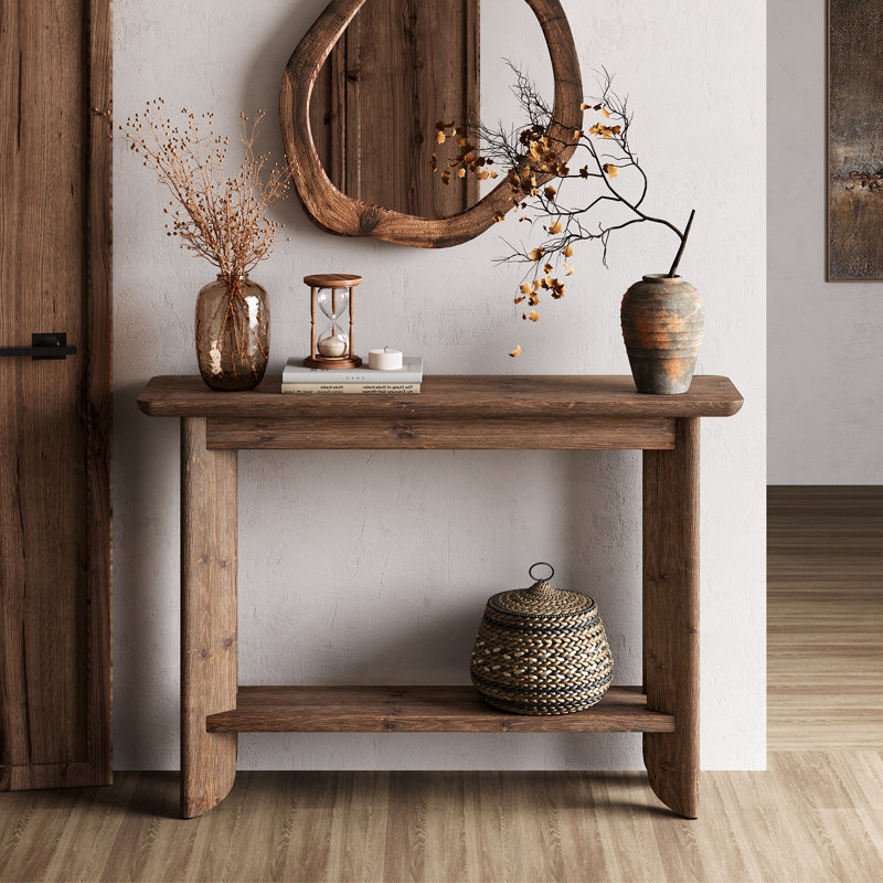 104.9cm Solid Wood Console Table