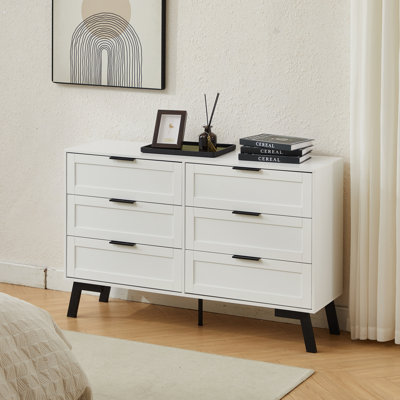 Cailan 46.9" Wide 6-Drawers Accent Chest