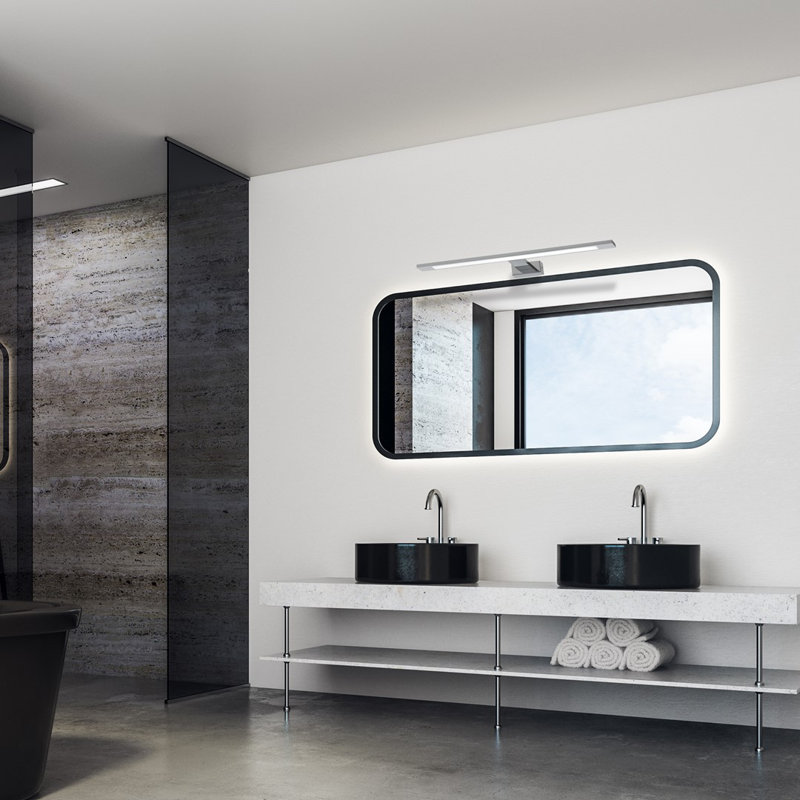 Alrai Vanity Light, Chrome, 4cm H x 30cm W x 12cm D