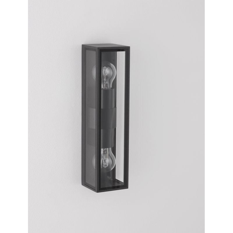 Black 2 - Bulb Outdoor Bulkhead Light