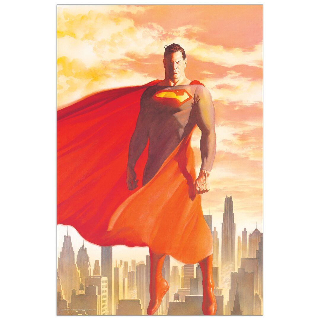 Paneel Superman, Grafikdruck