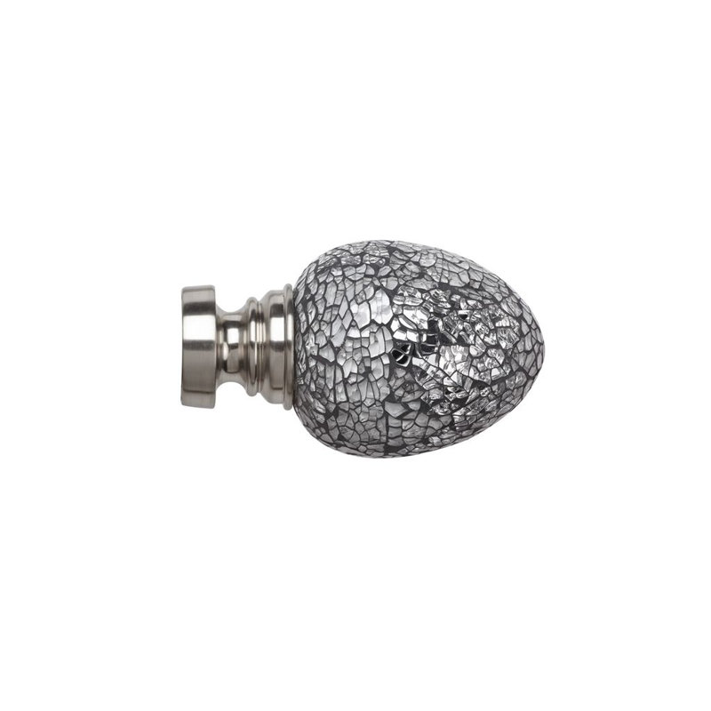Poles Apart 26.67cm Finial, Stainless Steel