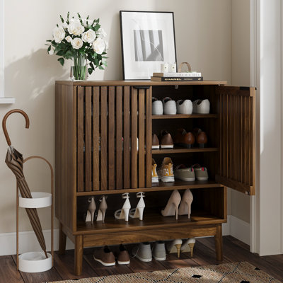 20 Pair Shoe Storage Cabinet