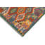 Tapis noir / mauve en laine noué à la main 4 pi 11 po x 6 pi 5 po Cedorah Southwestern