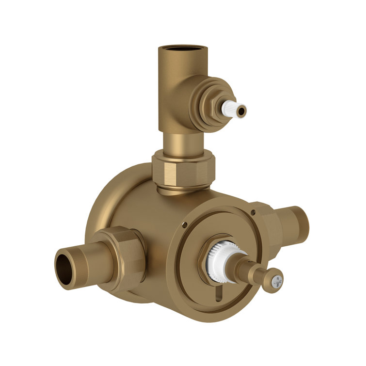 Perrin & Rowe® Rough Valve Body for Concealed Thermostatic Mixers with Volume Control