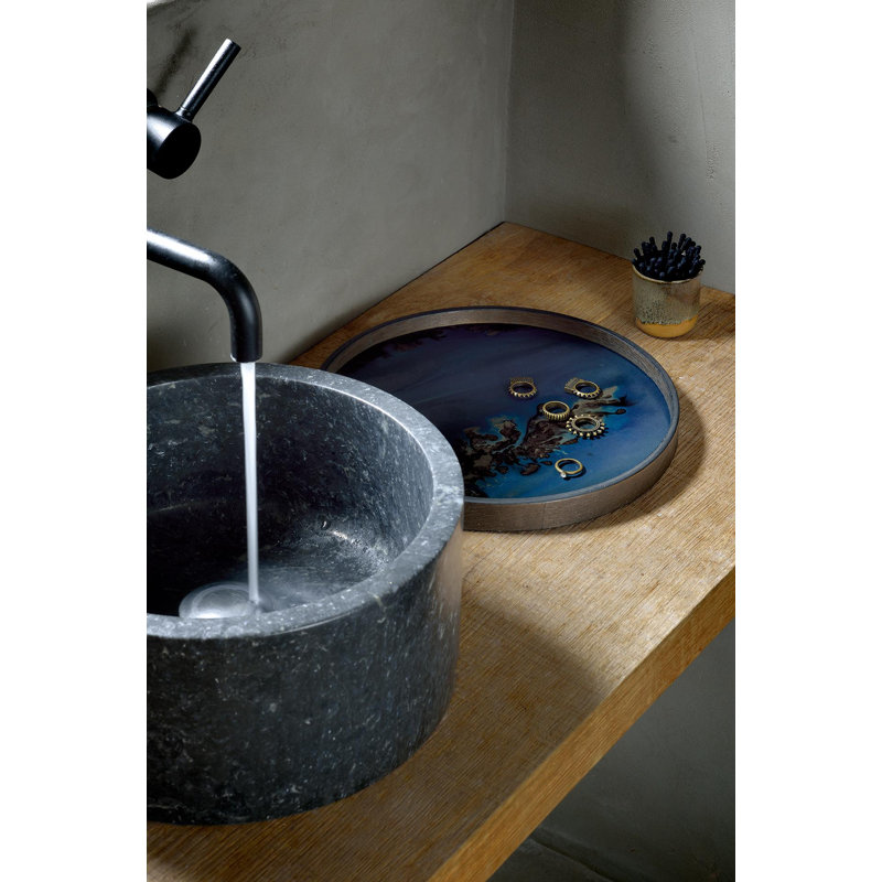 Linear Flow Decorative Tray