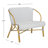 Kemah Aluminum Outdoor Bench-22484634