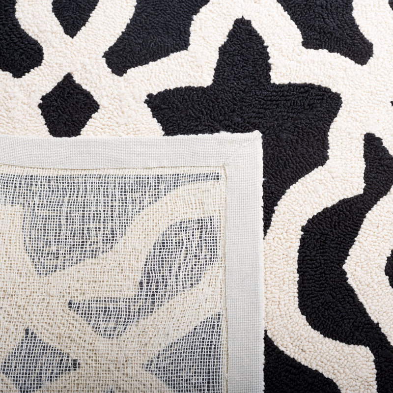 Daphne Hand Tufted Performance Geometric Rug, Rectangle 5' x 8'