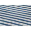 Rug & Kilim’S Contemporary Dhurrie Rug In Navy Blue And Off-White Stripes