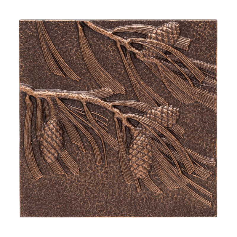 Pinecone Wall Décor, Antique Copper