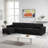131" Modular Storage Sofa with Ottoman - USB/Type-C Ports, Premium Chenille Fabric, Sleeper Function & Easy Assembly-312336183