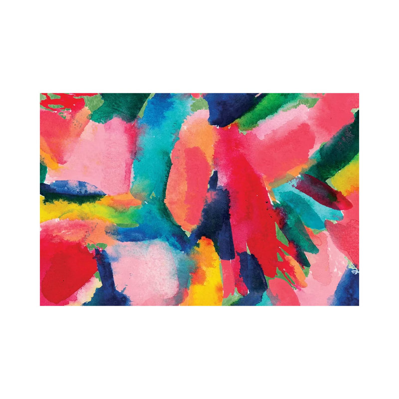 Colorful Home by Joy Ting - Wrapped Canvas Gallery-Wrapped Canvas Giclée, 66.04 cm H x 45.72 cm W