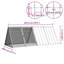  Rabbit Cage Galvanised Steel-26374949-26374968