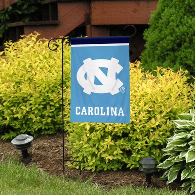 Drapeau de jardin de la Caroline du Nord avec licence de la NCAA