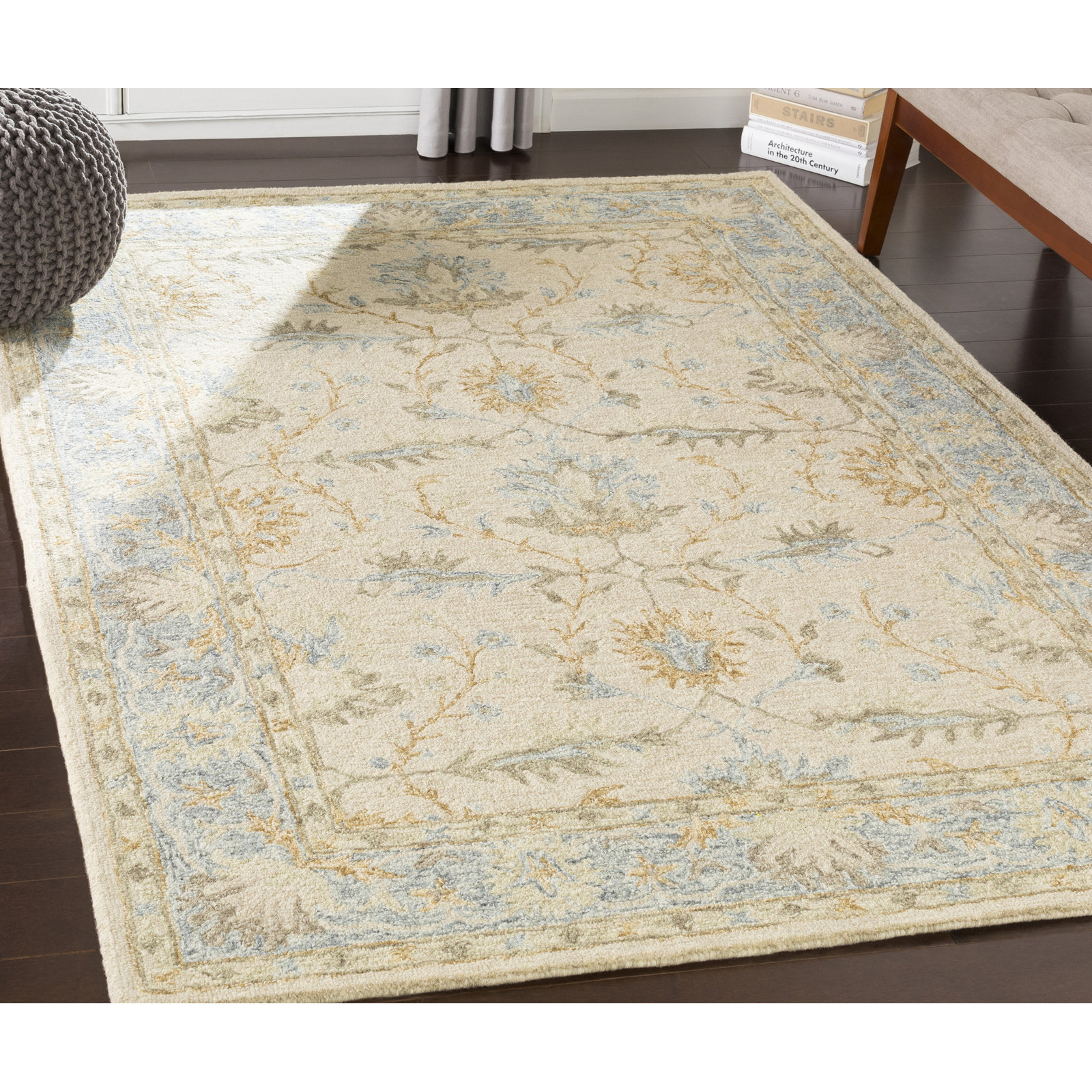 Sienna Hand Tufted Wool Rug, Rectangle 9' x 12'