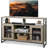 Laly TV Stand with Adjustable Shelves and Metal Frame, 50.4" Entertainment Center with Storage Cabinets, Modern and Industrial TV Console for Living Room, Bedroom-1499539876