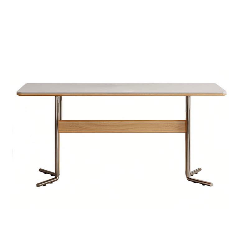 Eilir modern simple rectangular dining table, 29.52"H x 70.86"L x 31.49"W