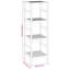 Ishaque Solid Wood Freestanding Bathroom Shelves
