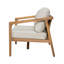 Causeuse d'extérieur en bois d'acacia