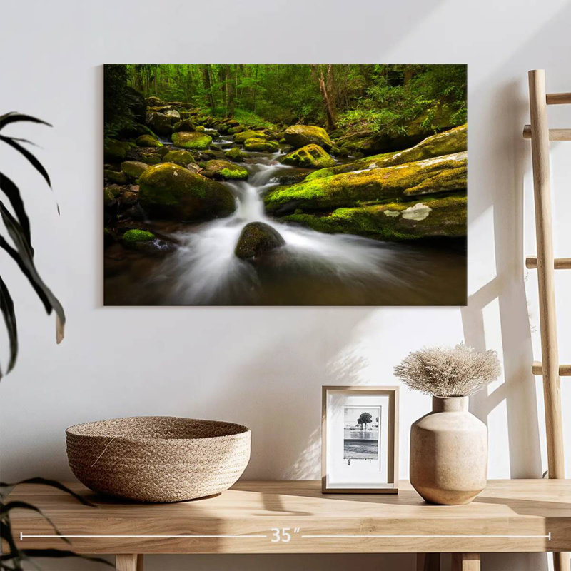 Alvord Stream In Roaring Fork, 16" H x 24" W