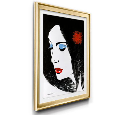 «Sketchy Pop III», reproduction d'art sur papier encadré
