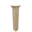 Poteau d'escalier en bois aggloméré décoratif 11,7 x 11,6 x 52 po Fixturedisplays® 18772-Nouveau
