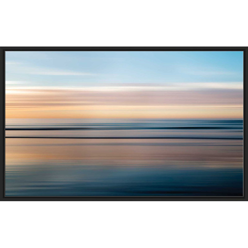 La Jolla Waves par Danita Delimont - photographie, H 21,5 po x l 33,5 po x P 2 po, Cadre flottant noir