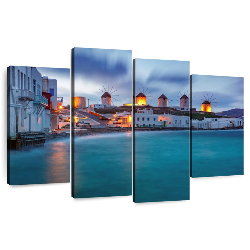 Gillard Mykonos Seaside Windmills
