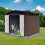 Remises de jardin en métal 8 pi x 6 pi-118091663